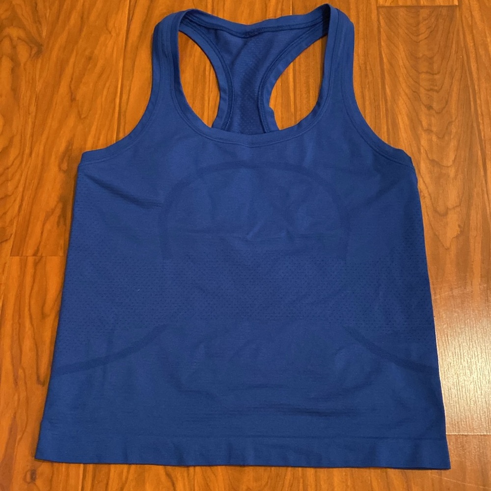 Lululemon Swiftly Tank Race Length Blue